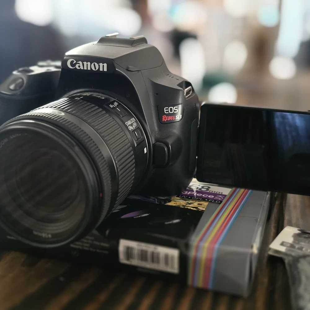 Canon EOS Rebel SL3 DSLR Camera - Black